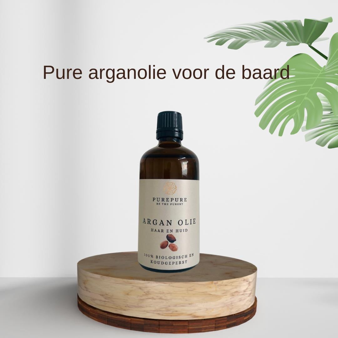 Pure arganolie voor de baard